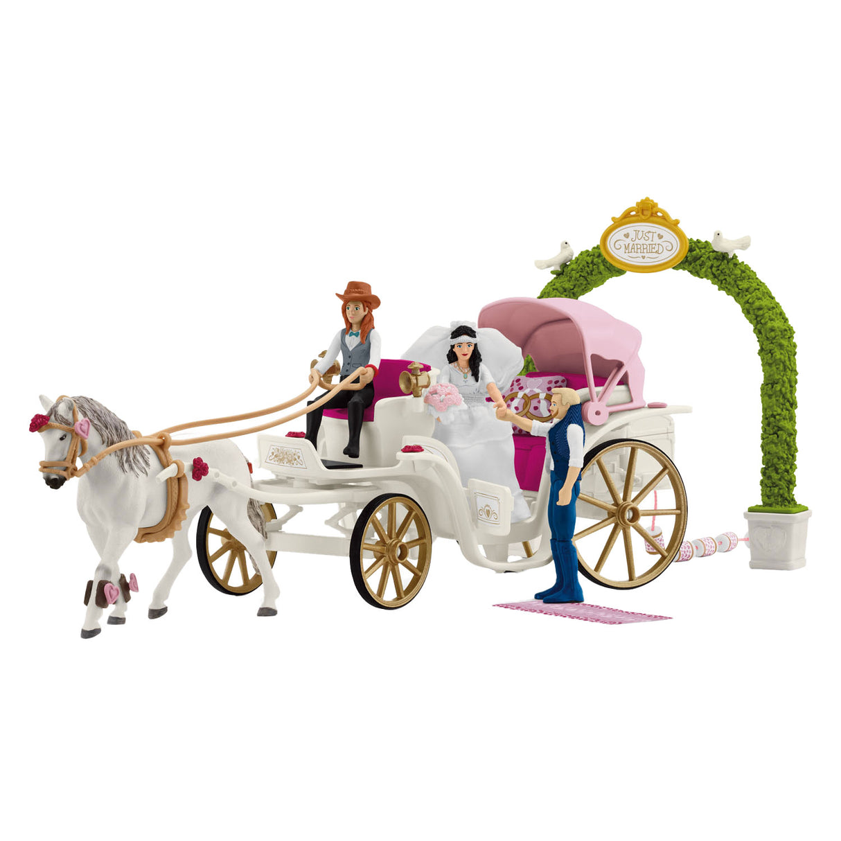 Schleich HORSE CLUB Vestuvinis vežimas 42641