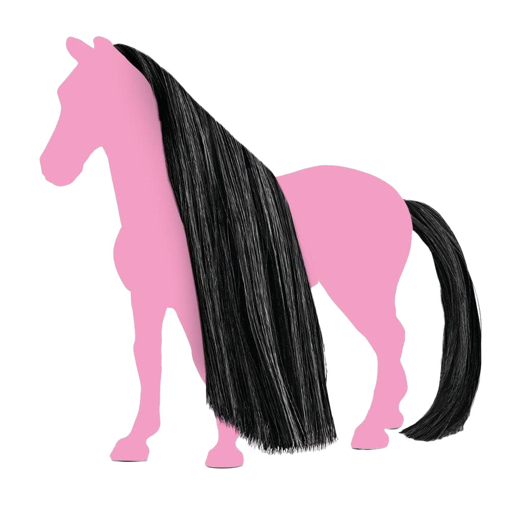 Schleich horse club hair beauty horses black 42649