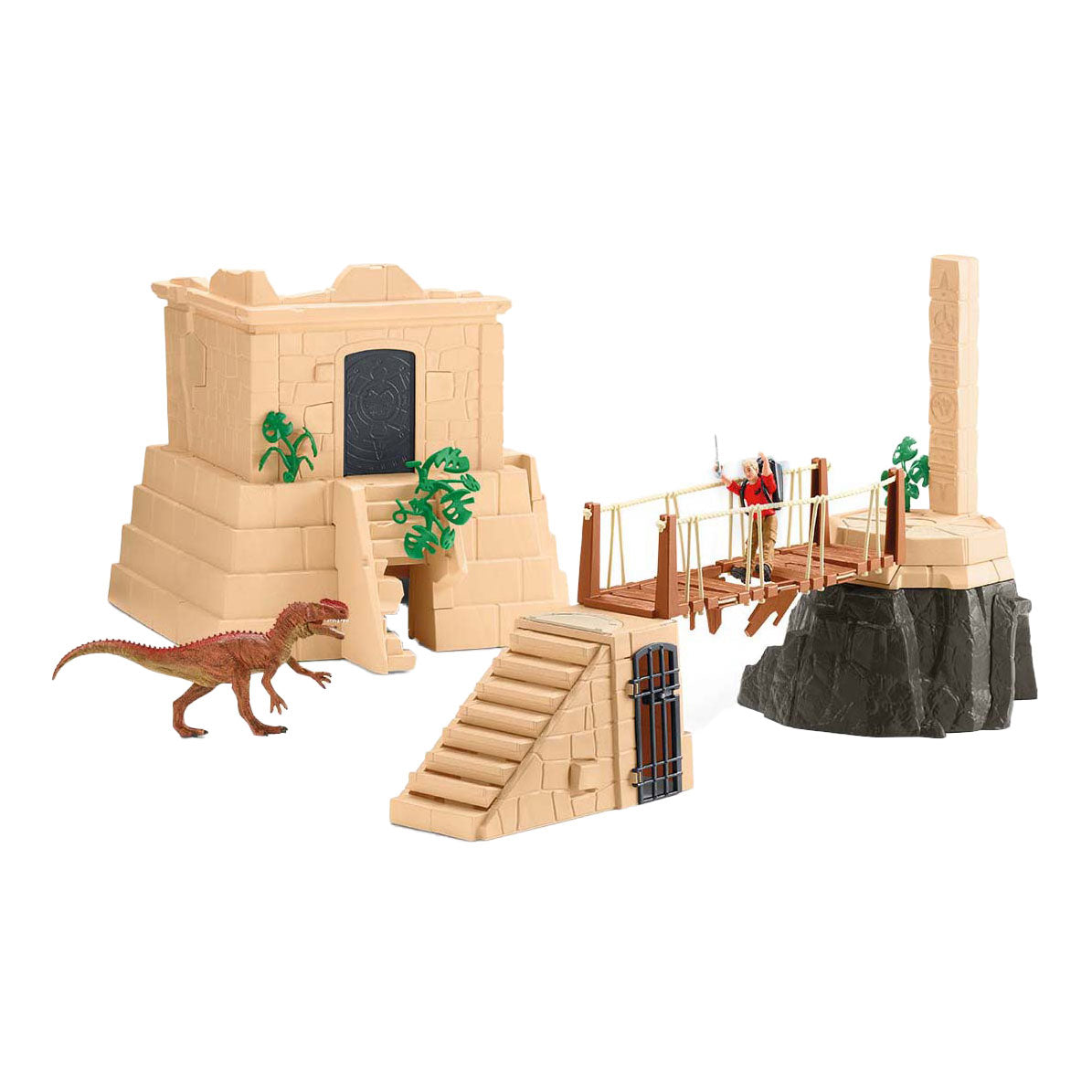 Schleich dinosaurer dinosaur tempel erobring 42657