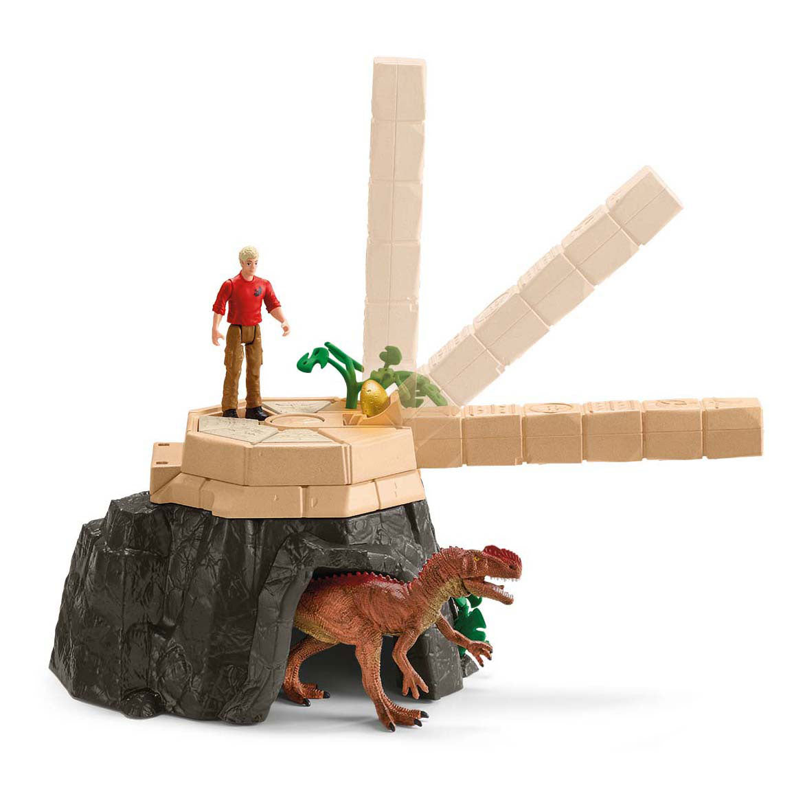 Schleich dinosaurs dinosaur temple conquest 42657