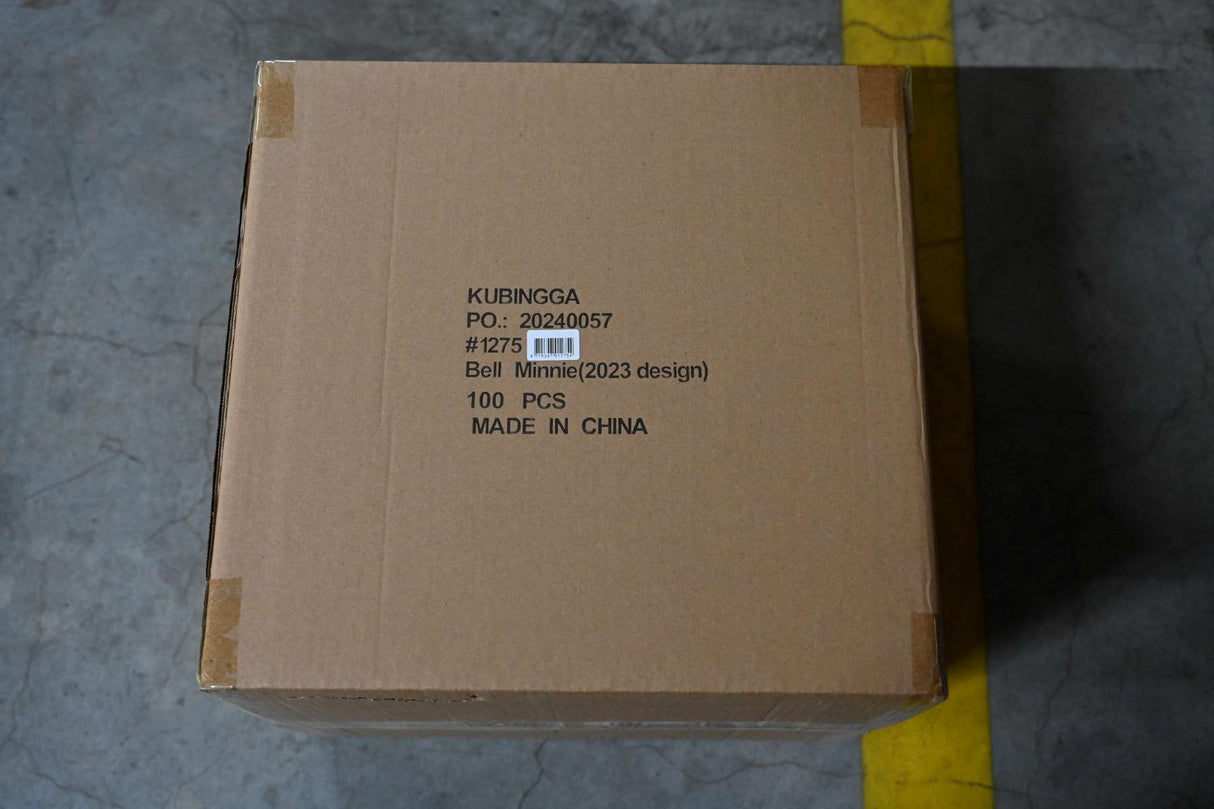 Cloigín rothar Disney minnie bow-tique - cailíní - bándearg