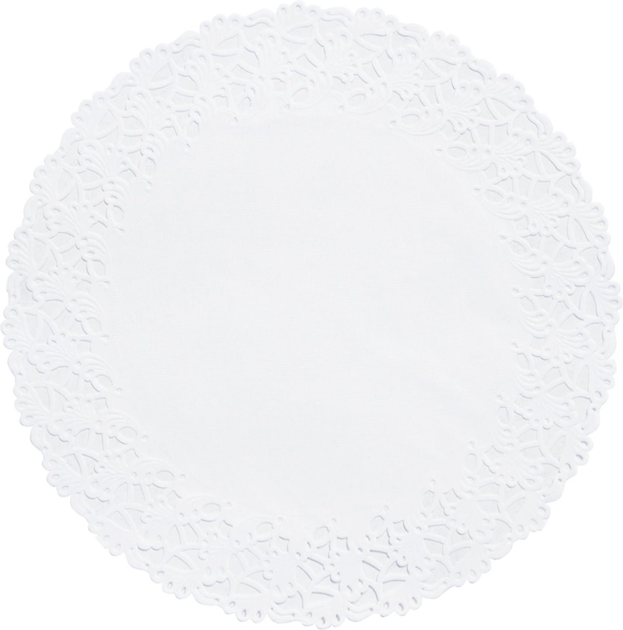 Duni taartrandenset 6-delig wit ø36cm