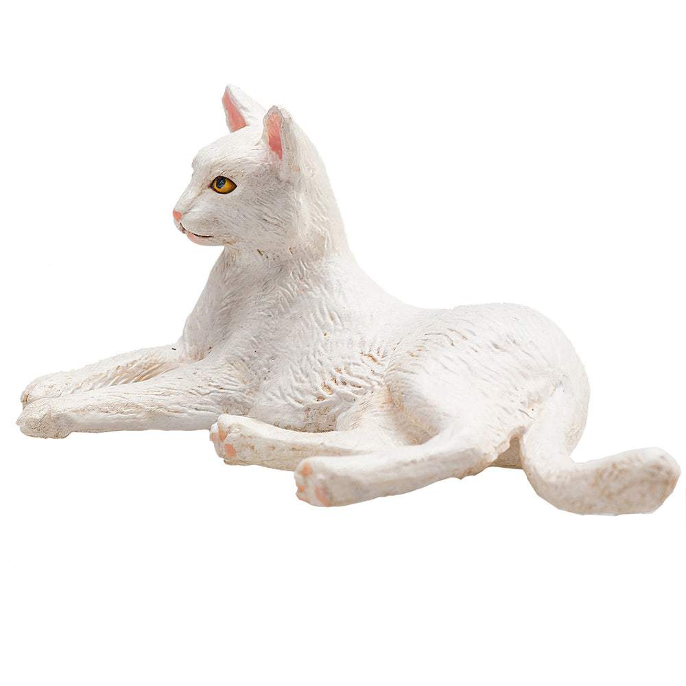 Mojo Farmland Lying Cat White 387368
