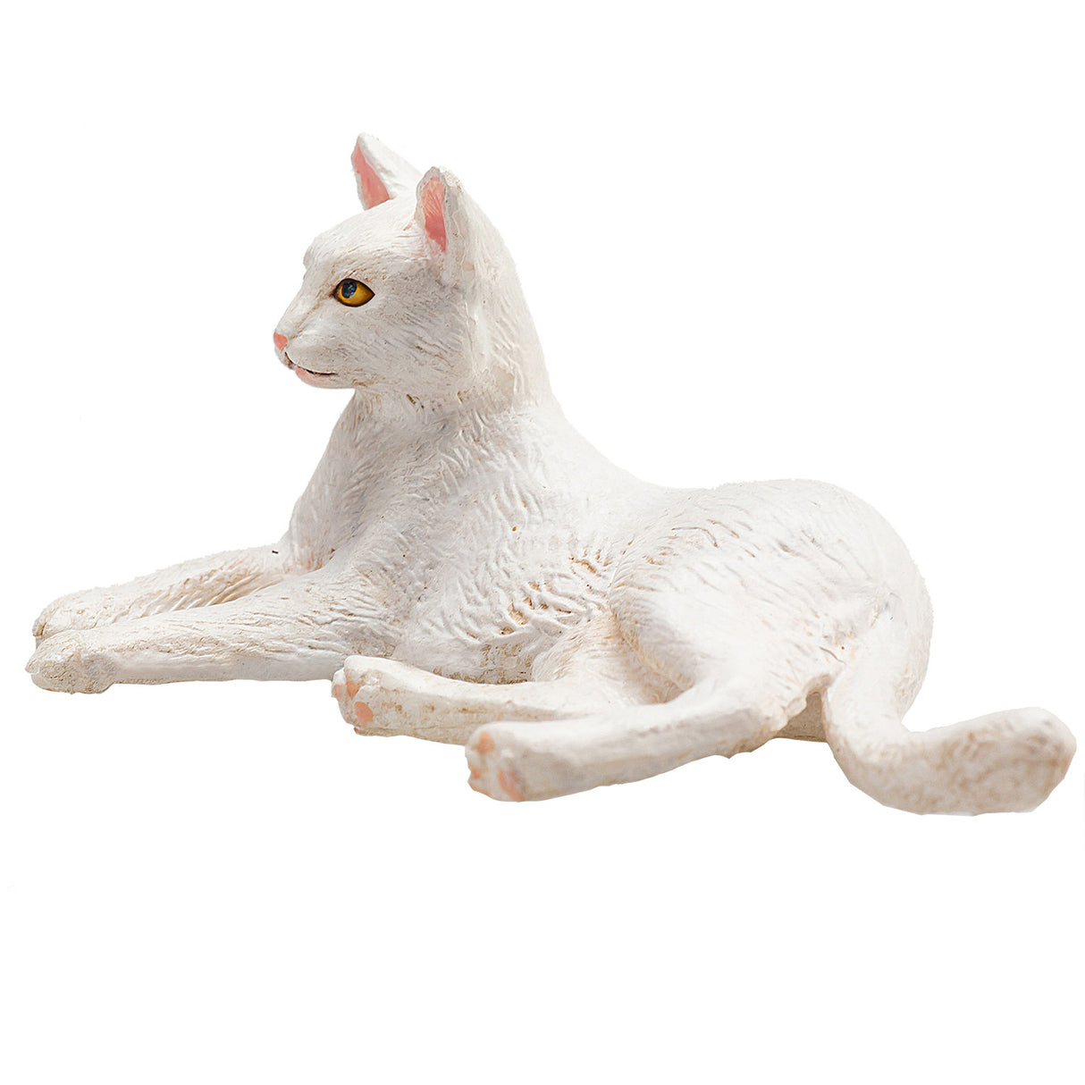 Mojo Farmland Lying Cat White 387368