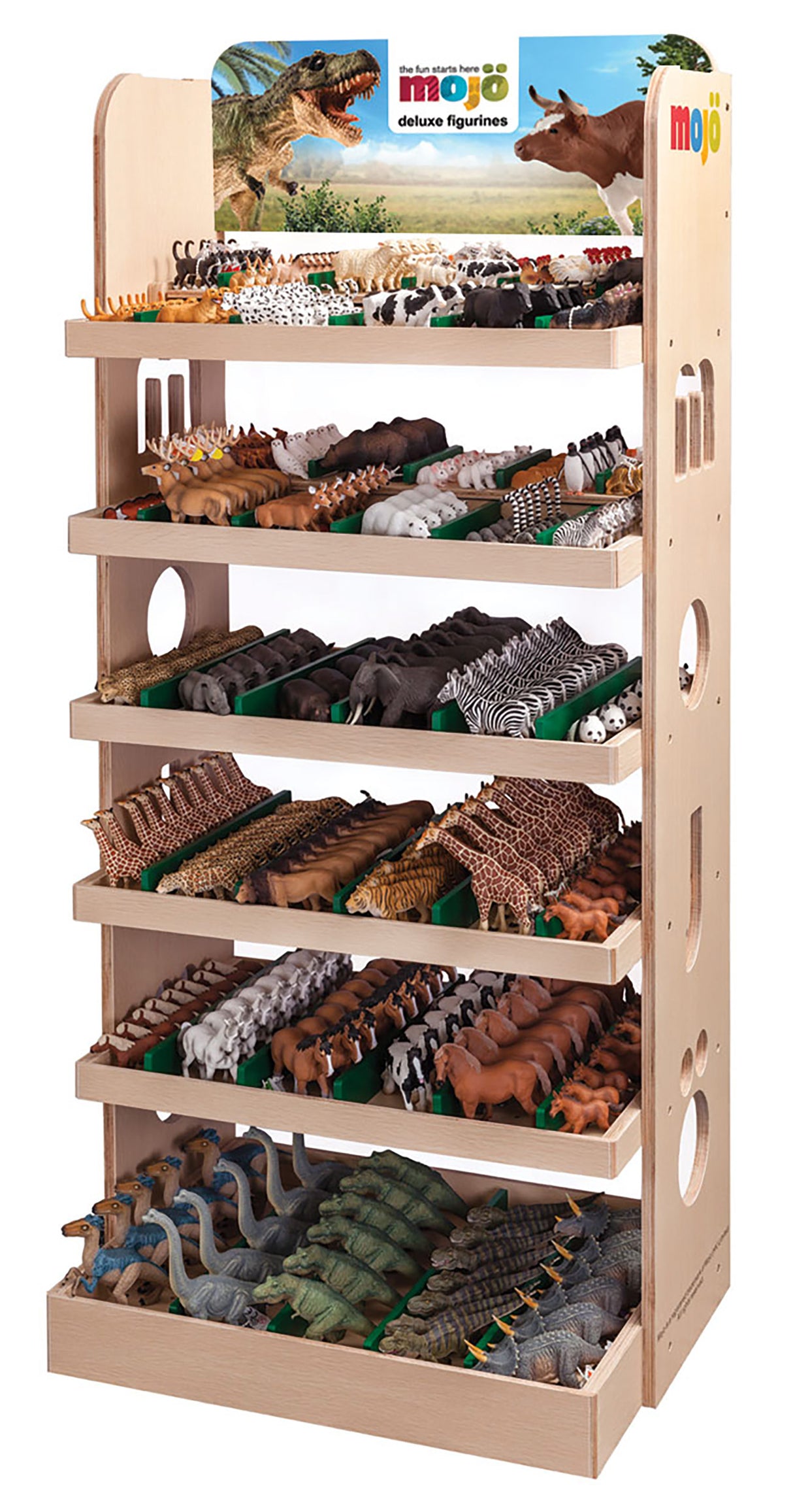 Mojo houten display - 387529