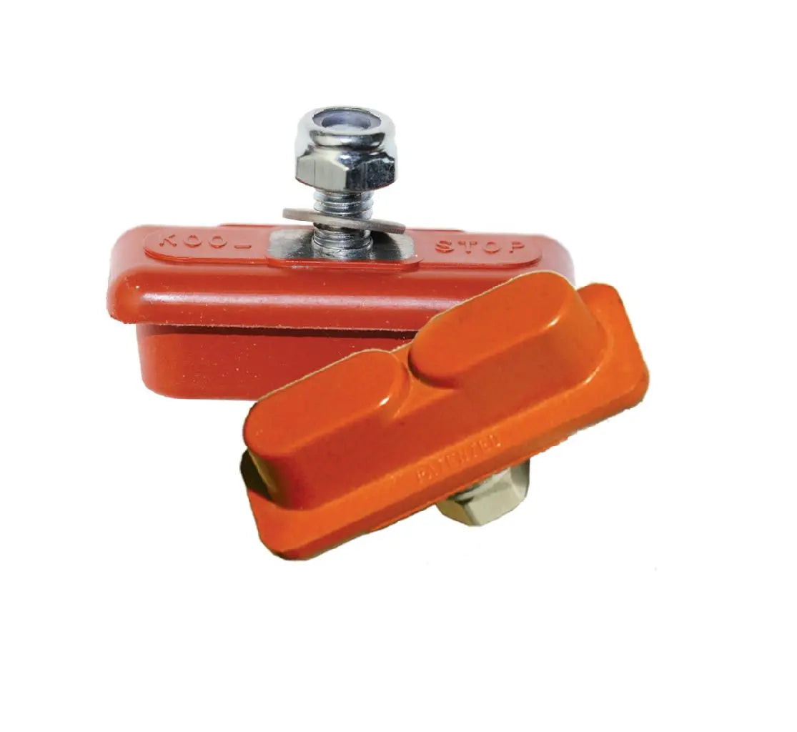 Koolstop kool stop rium brake pads continental v-brake salmon
