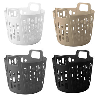 Laundry basket 35 liters 4 assorted