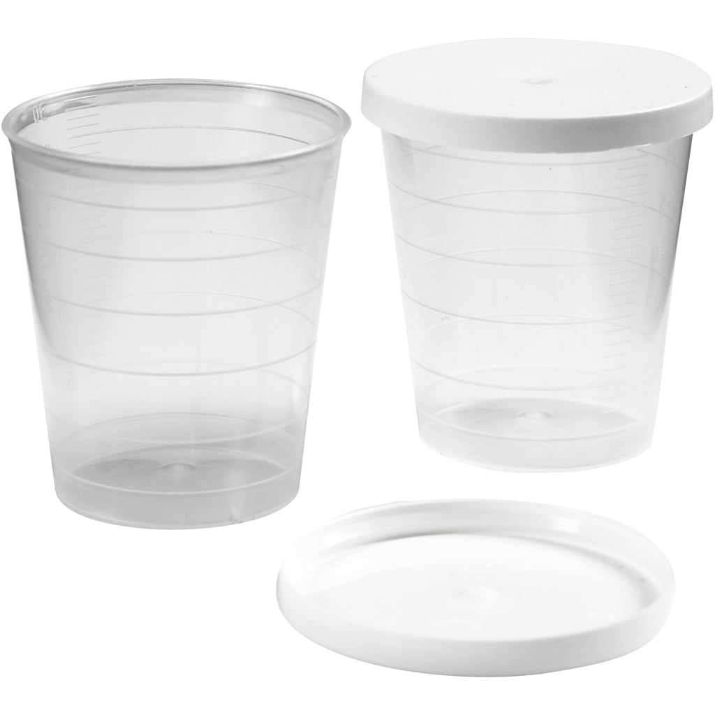 Cup with lid, 30 ml, 75 pieces 1 box