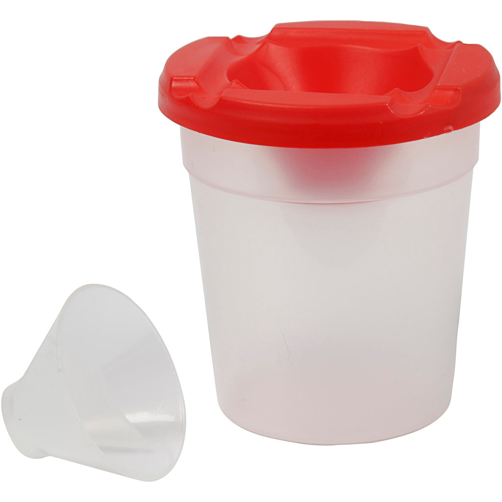Creativ company non-spill pot, h: 8.5 cm, d 8 cm, 250 ml, 1 piece