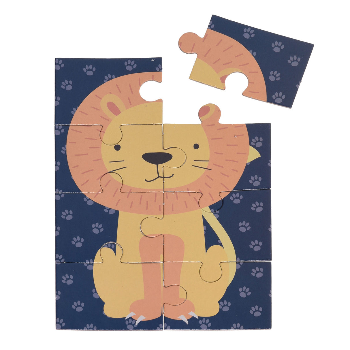 Mini Puzzle Déieren, 8 Stéck.