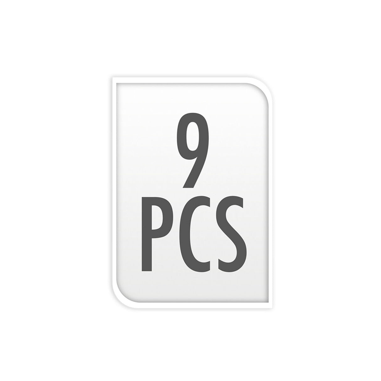 Lens de piscine, 50x50 cm (9 pièces)