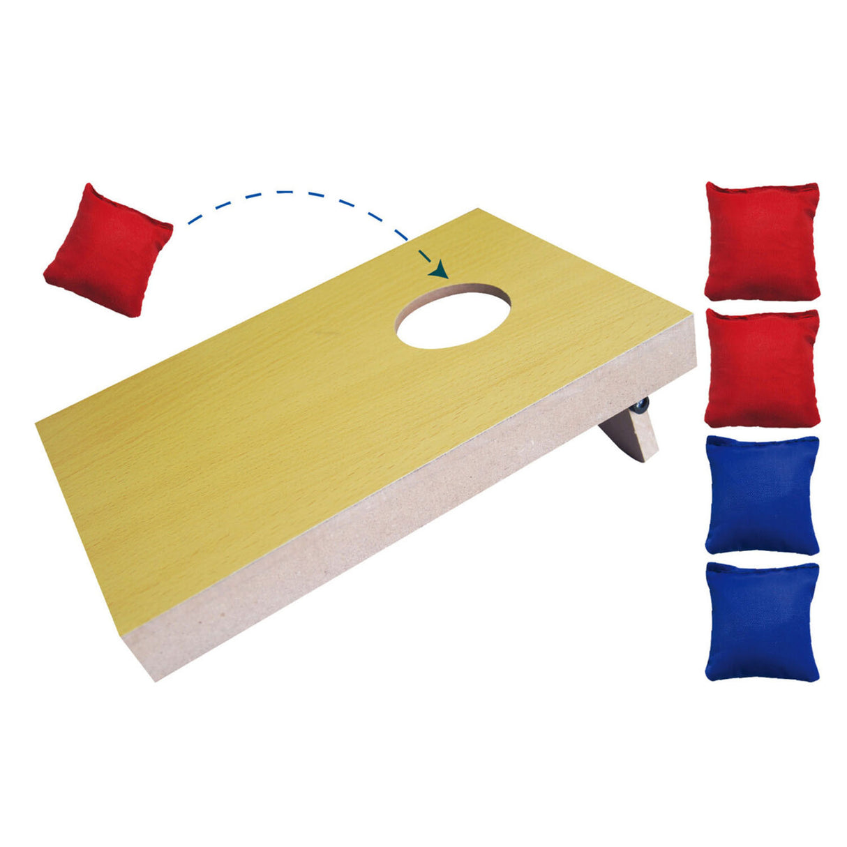 Beanbag throwing game