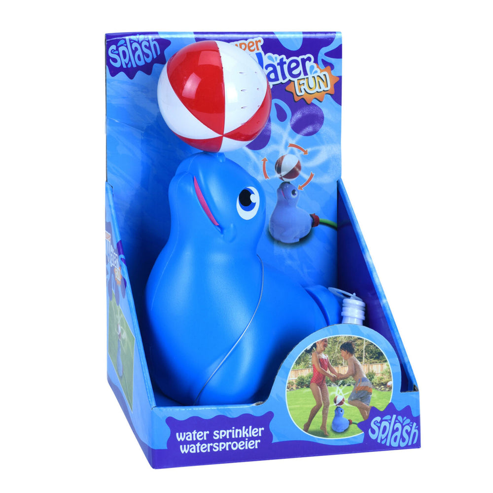 Sea lion water sprinkler