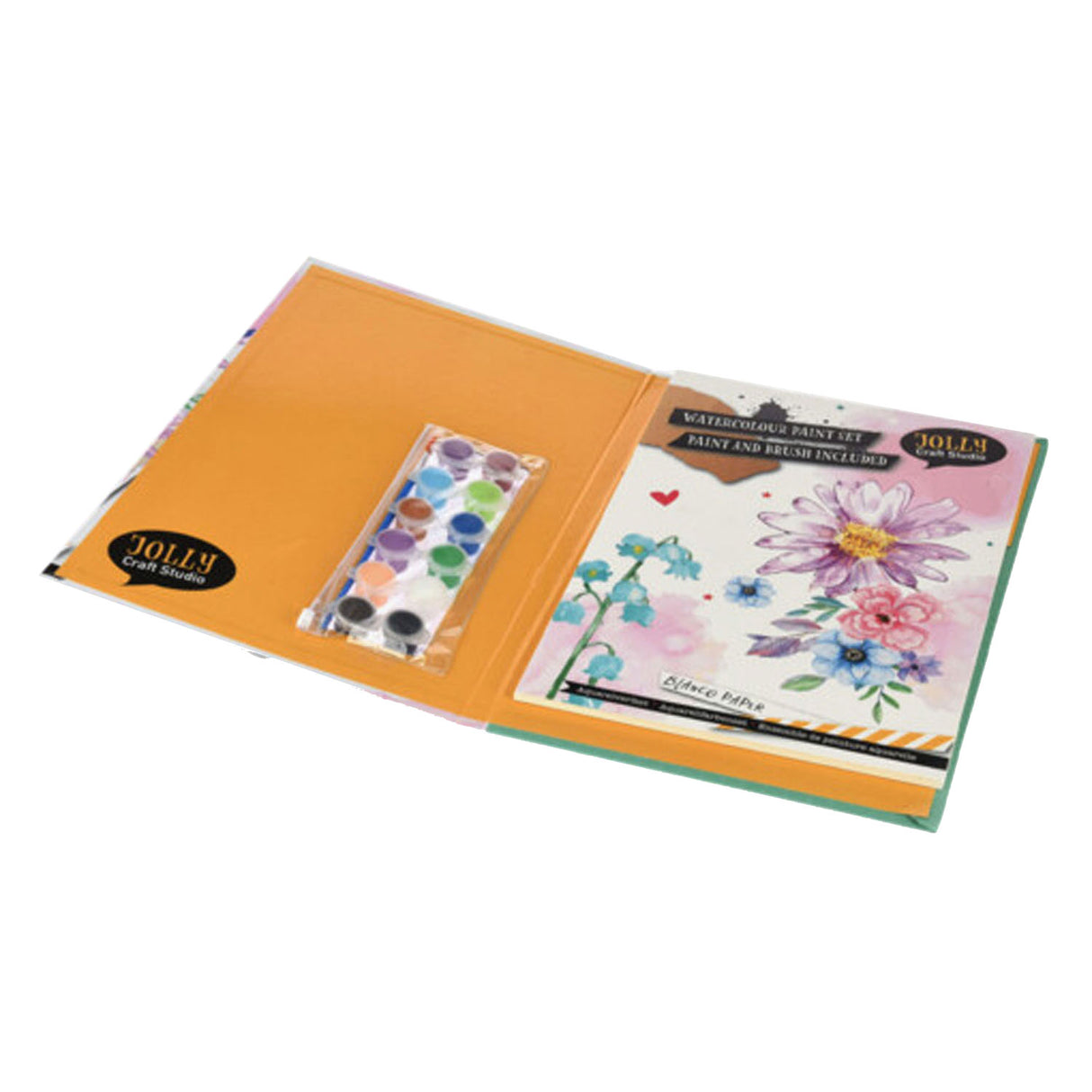 Akvarelna barva s papirjem