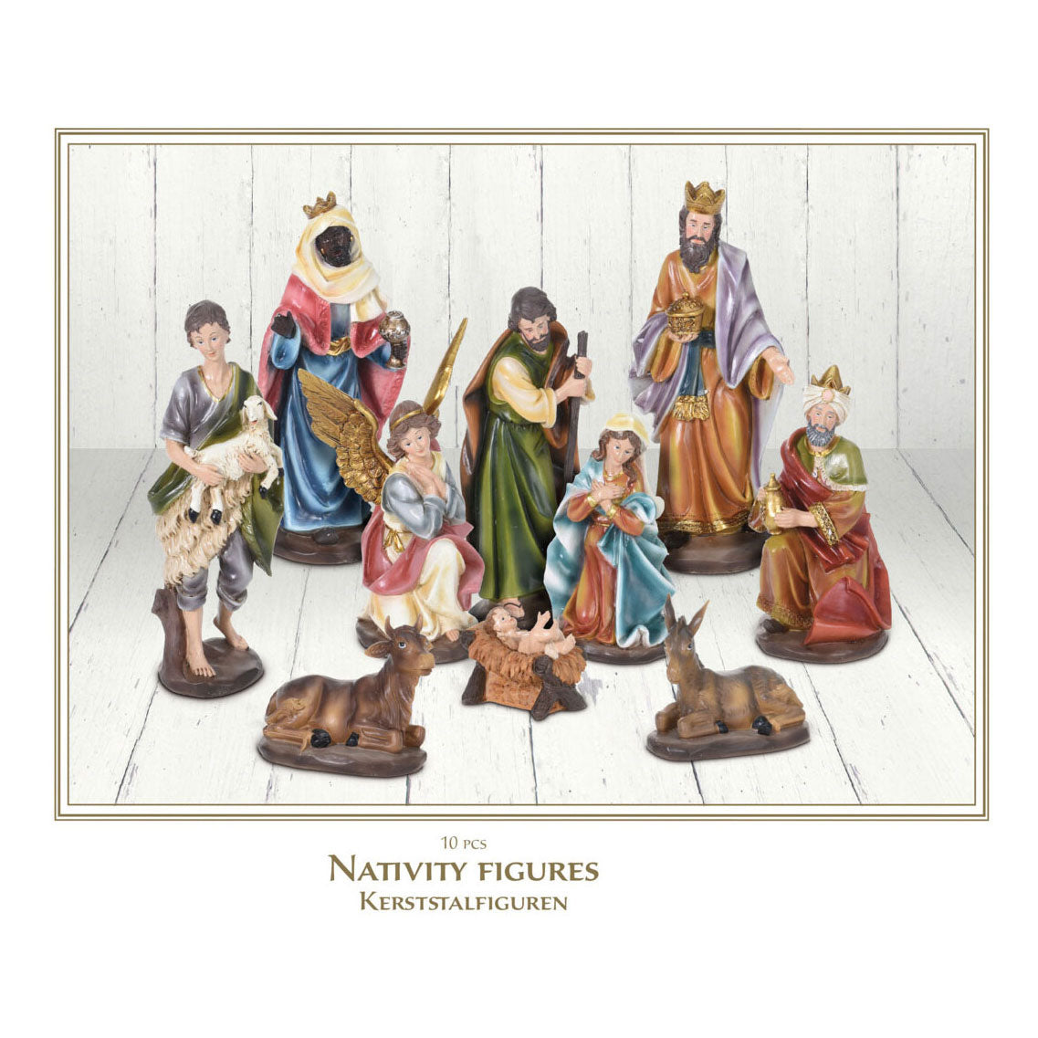 Figuras navideñas, 10dlg.