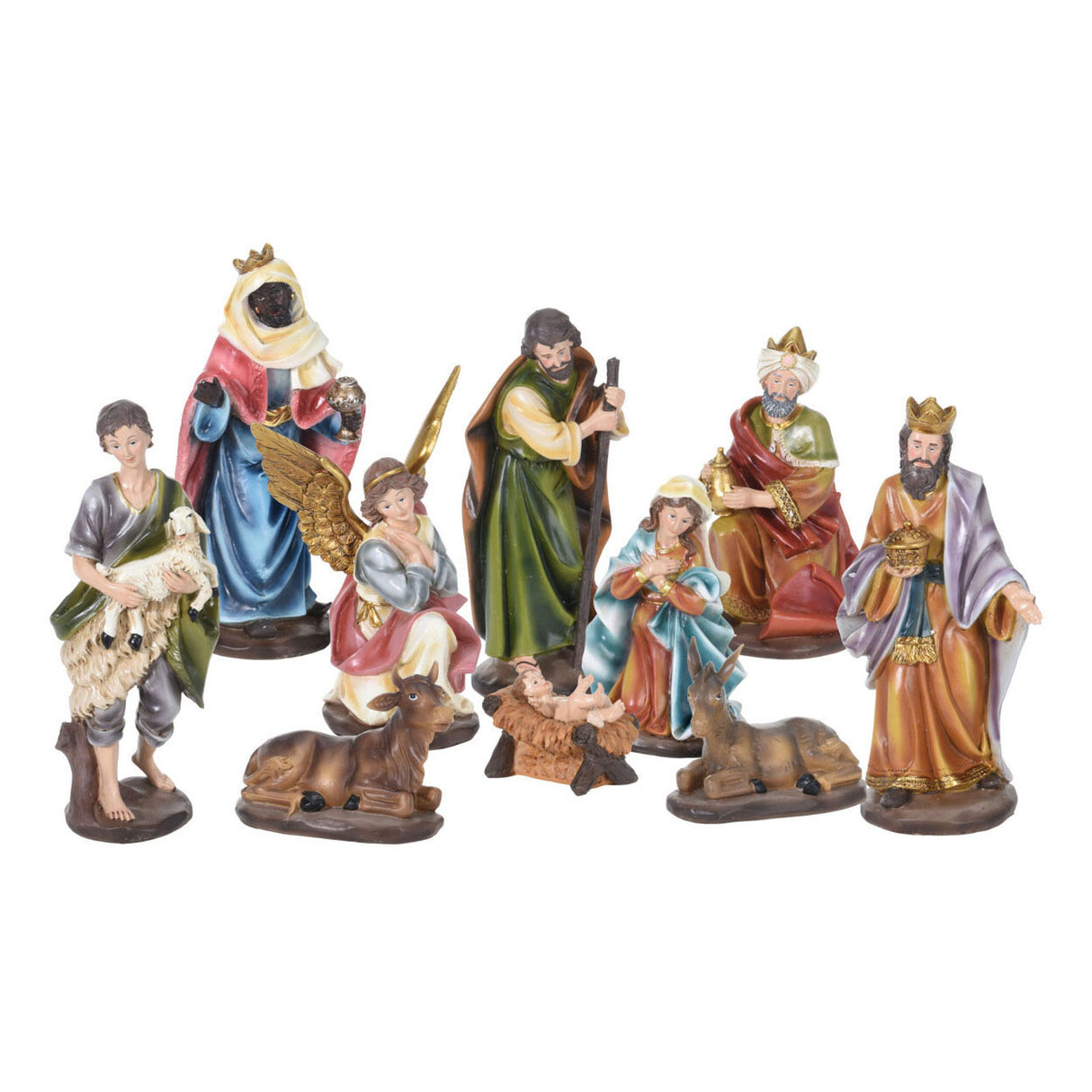 Figuras navideñas, 10dlg.