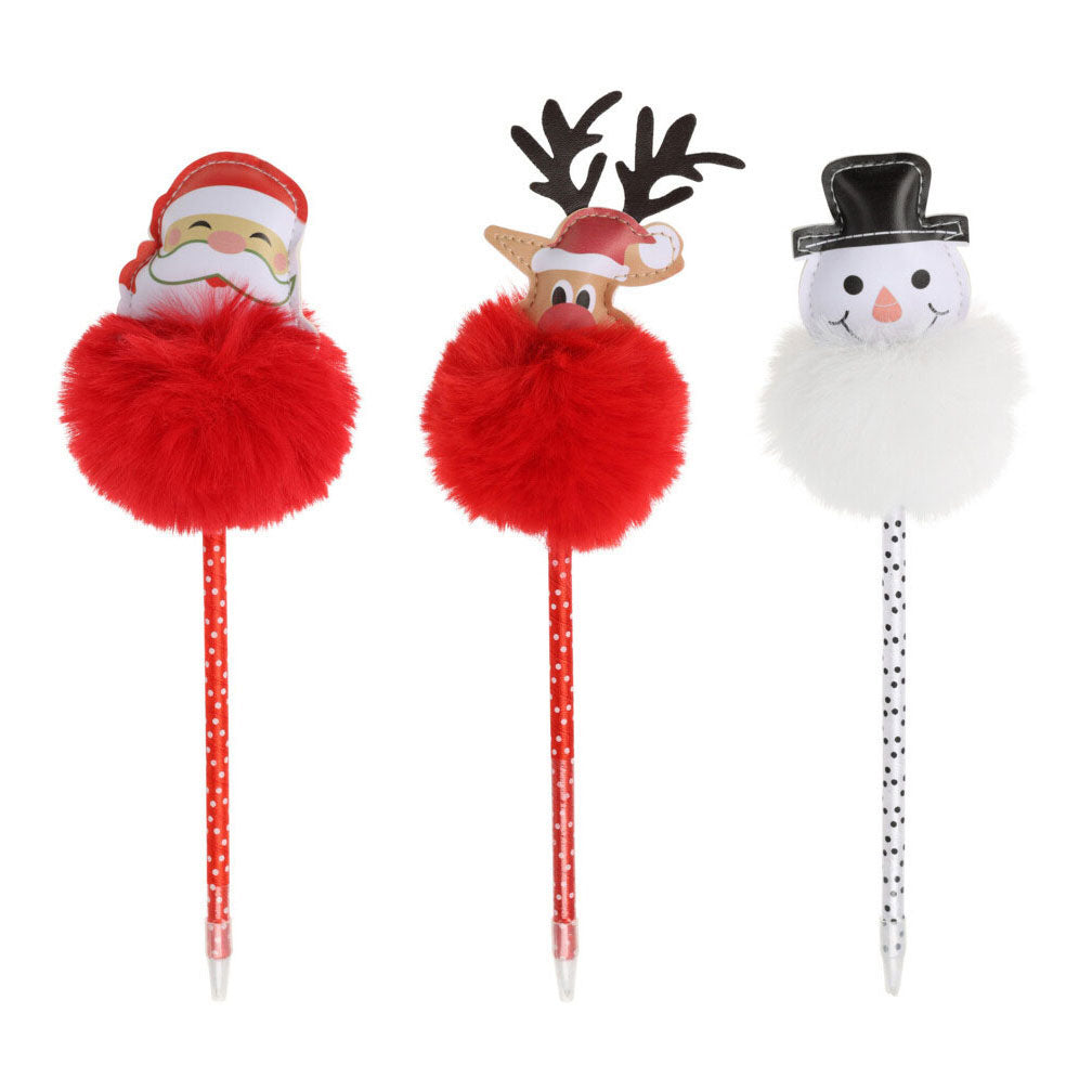 Bugpunkt Chrëschtdag mat Pompom, 25cm