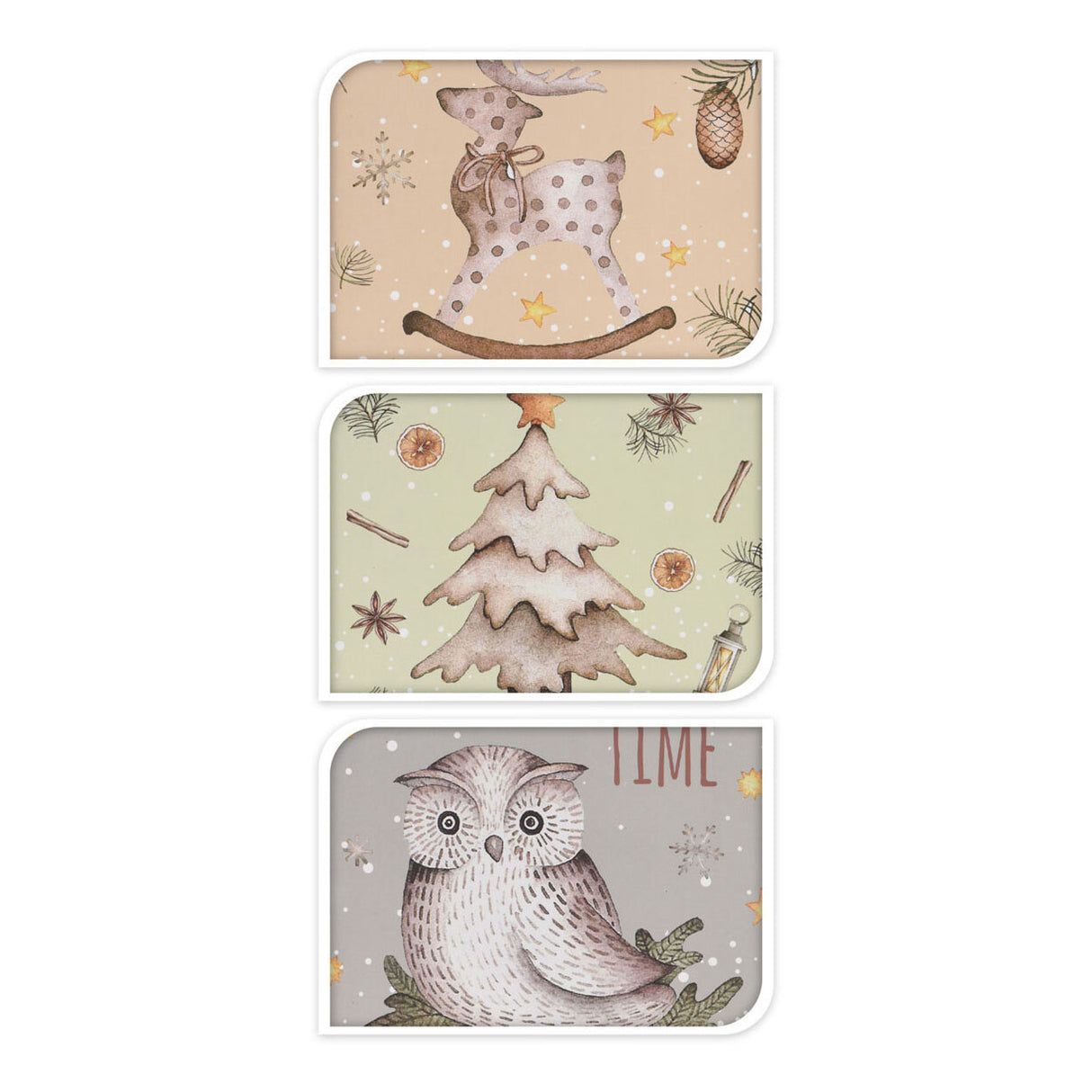 Geschenktüte Winter 24 cm, 24st.