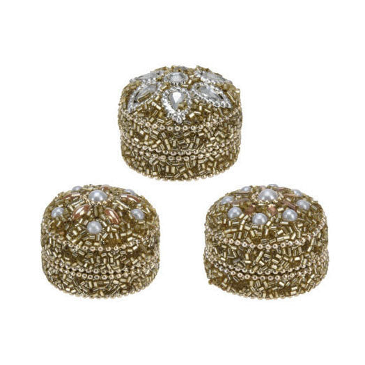 Box 4x3cm Gold, Set of 36