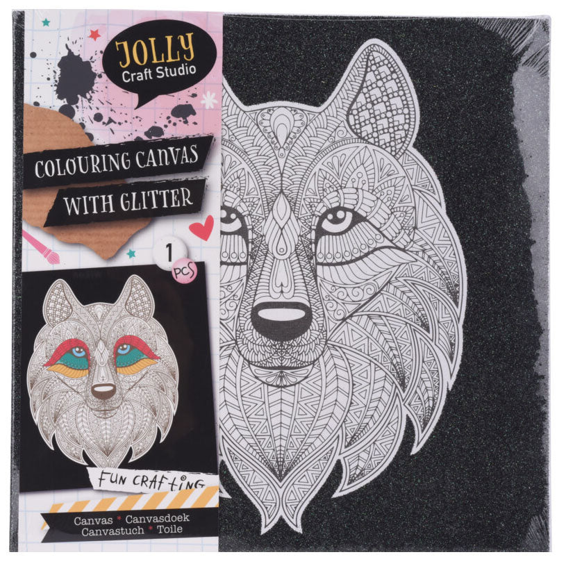 Canvas Glitter mat Drécken