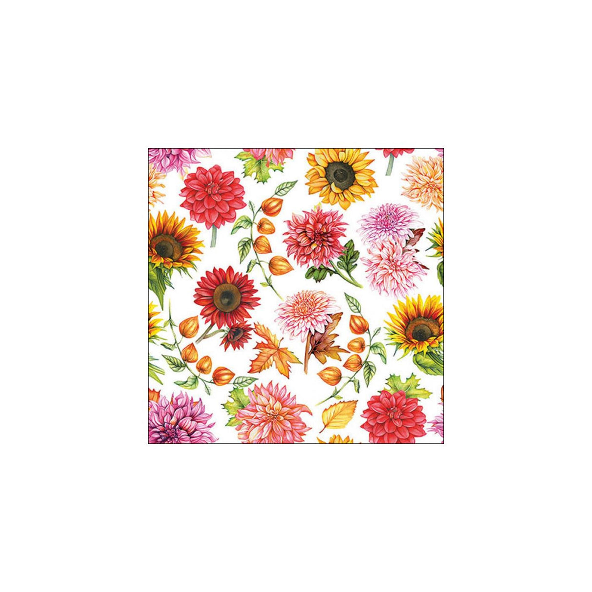 Ambiente servetten 33cm autumn blooming