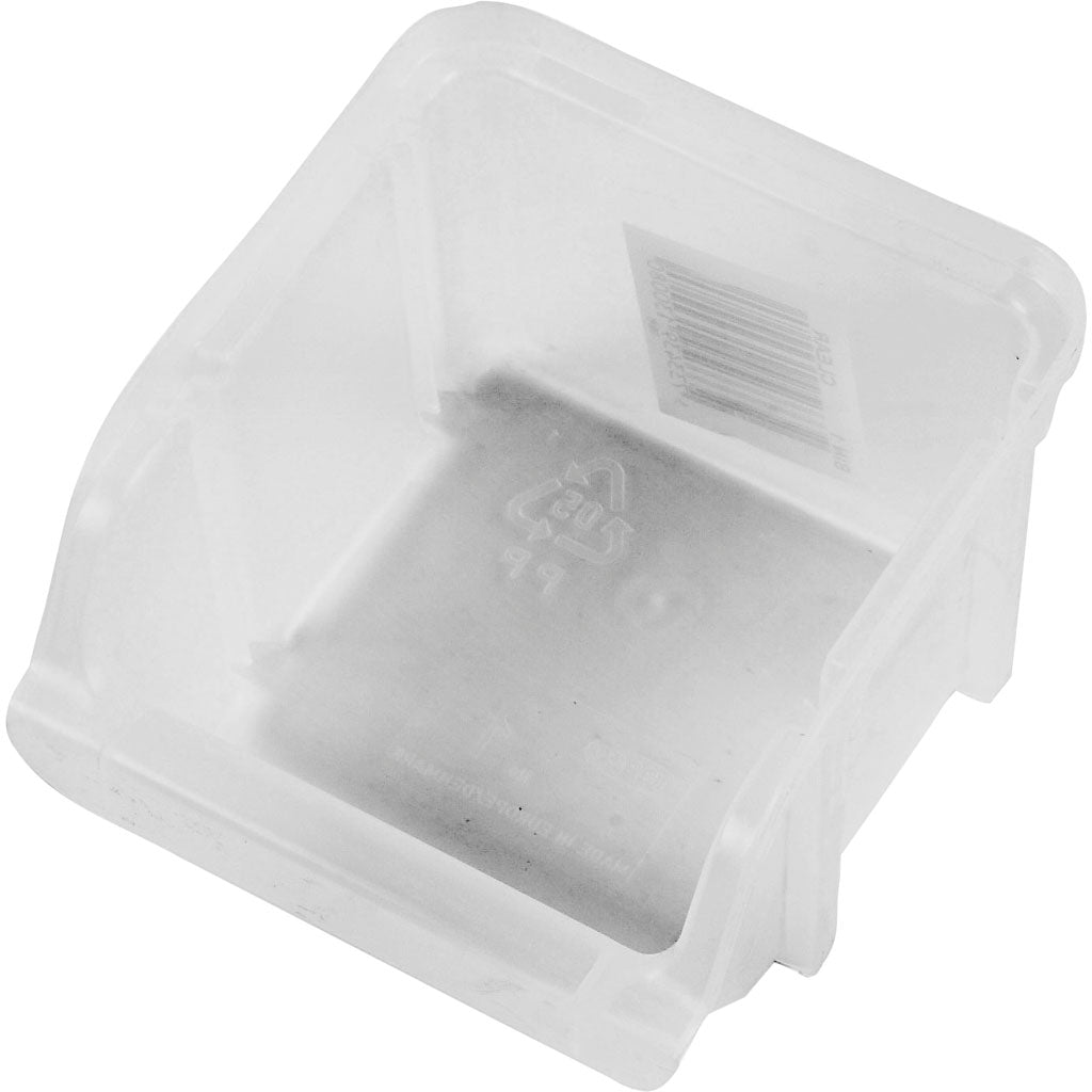 Raaco storage bin, size 1, h: 7.4 cm, l: 11.5 cm, w: 10 cm, 1 piece