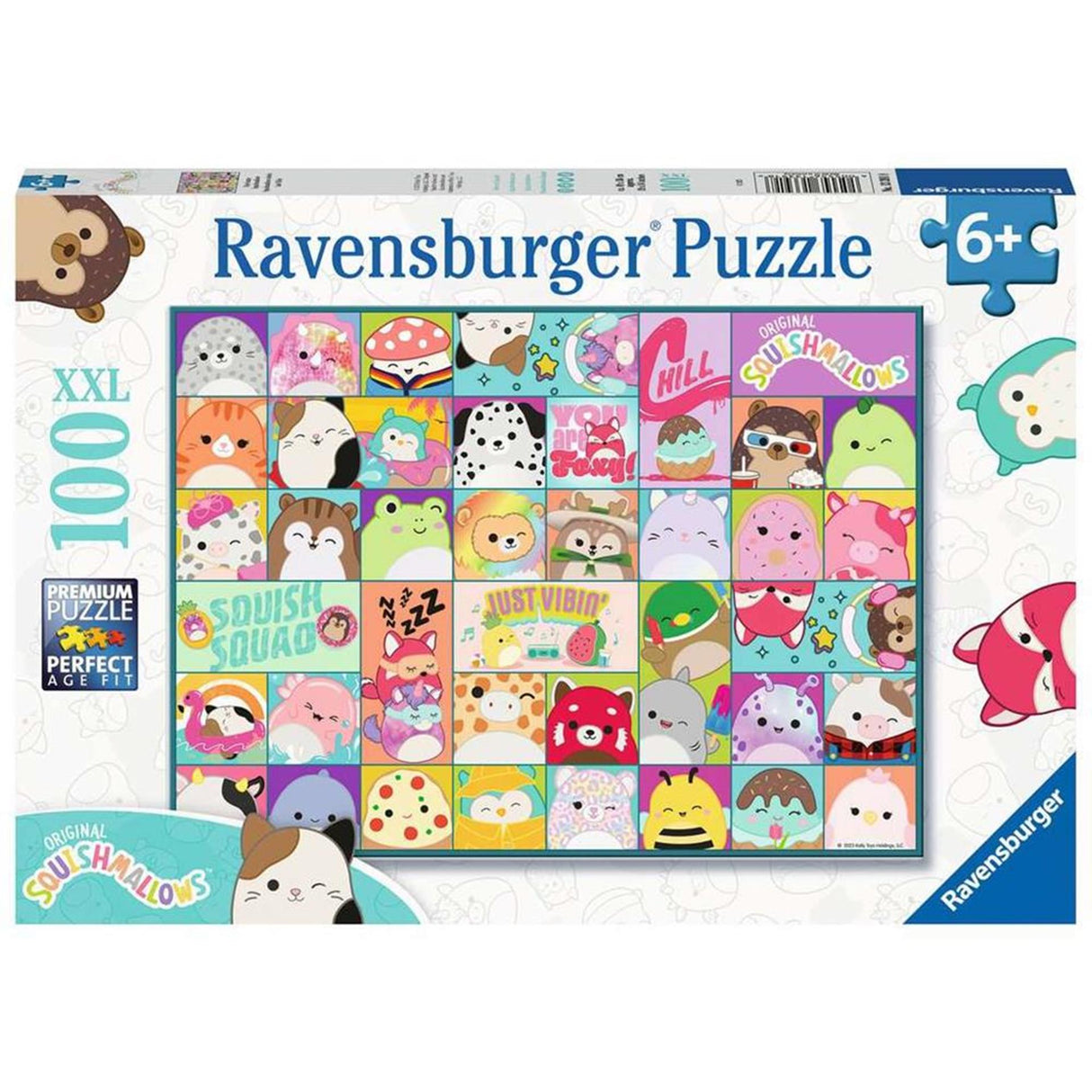 Ravensburger Jigsaw Puzzle XXL Squishmallows, 100..