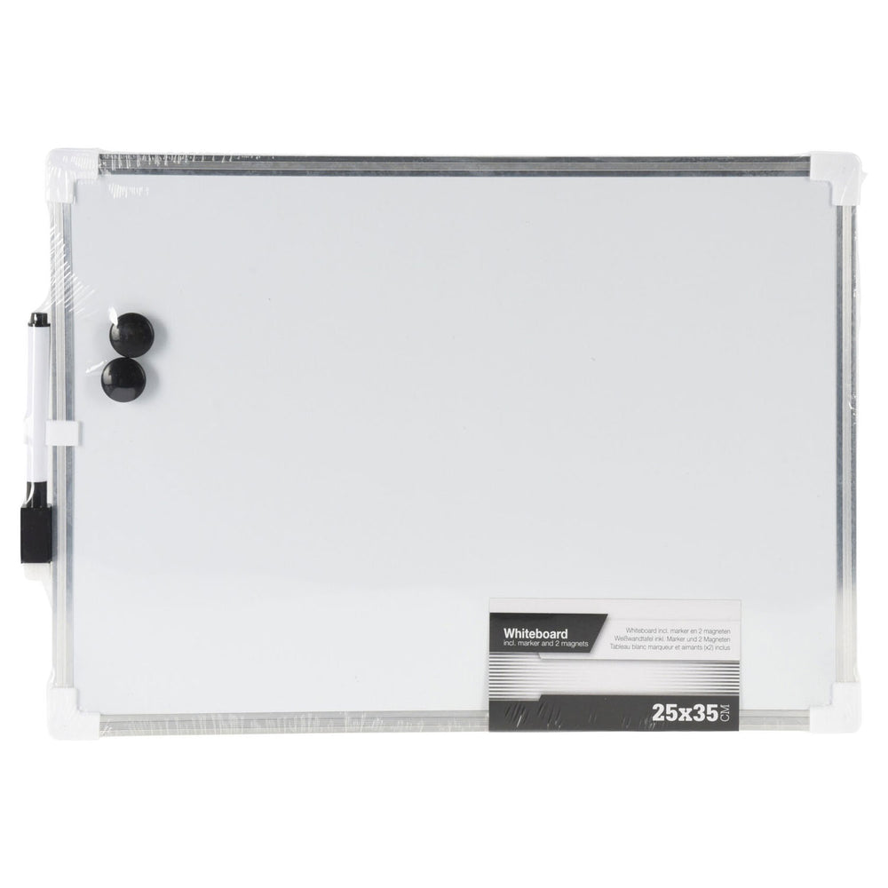 Whiteboard met marker, 25 x 35cm