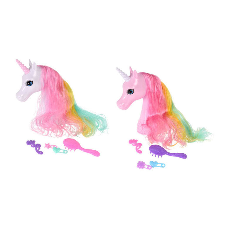 Unicorn hair bonnet with 4 accessories