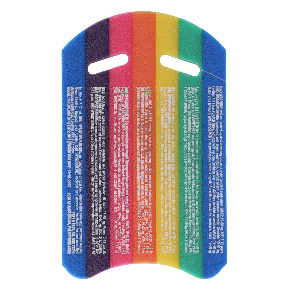 Swimming board rainbow, 48x30cm