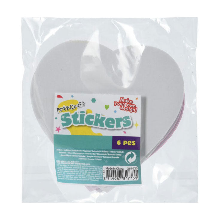 Stickers foam, 13x13cm