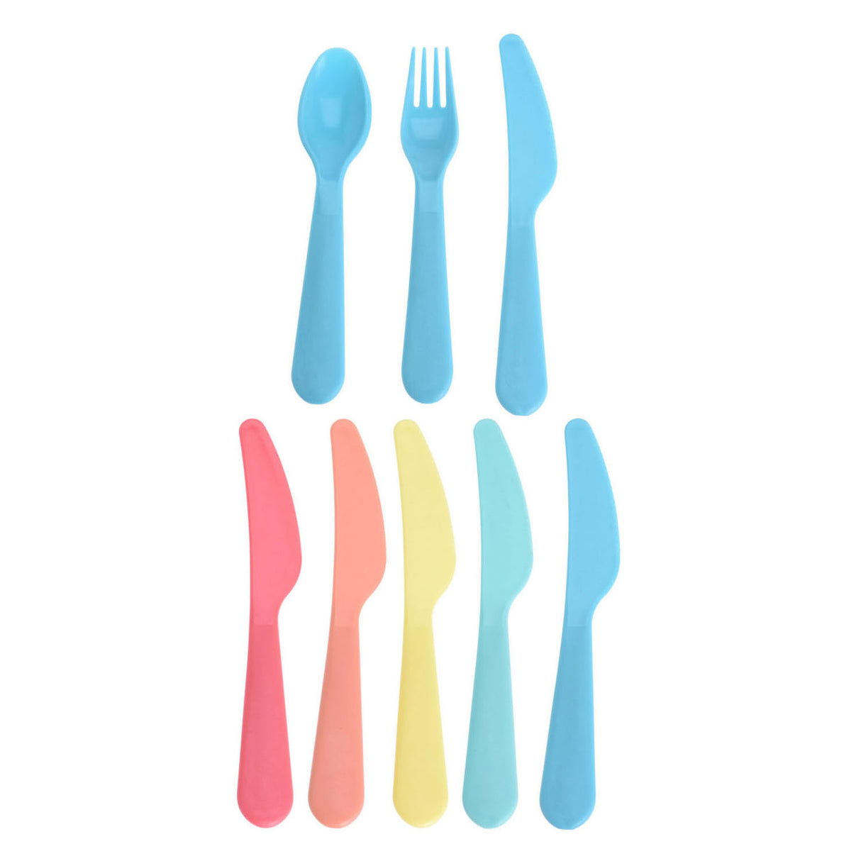 Bestikksett farge, 18 stk.