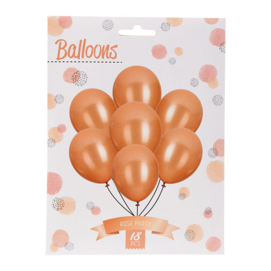 Luftballons 18St. 12 Zoll rosa g