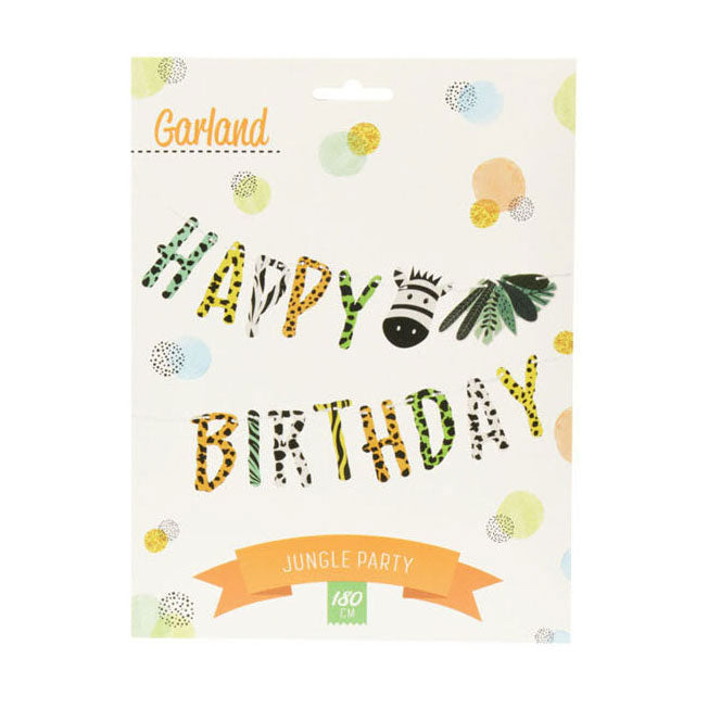Happy birthday banner, 180cm