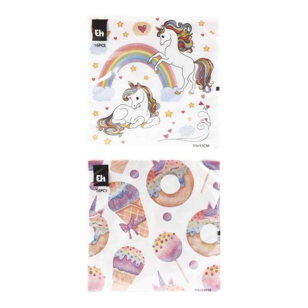 Napkins fantasy 33x33cm, 16 pcs.