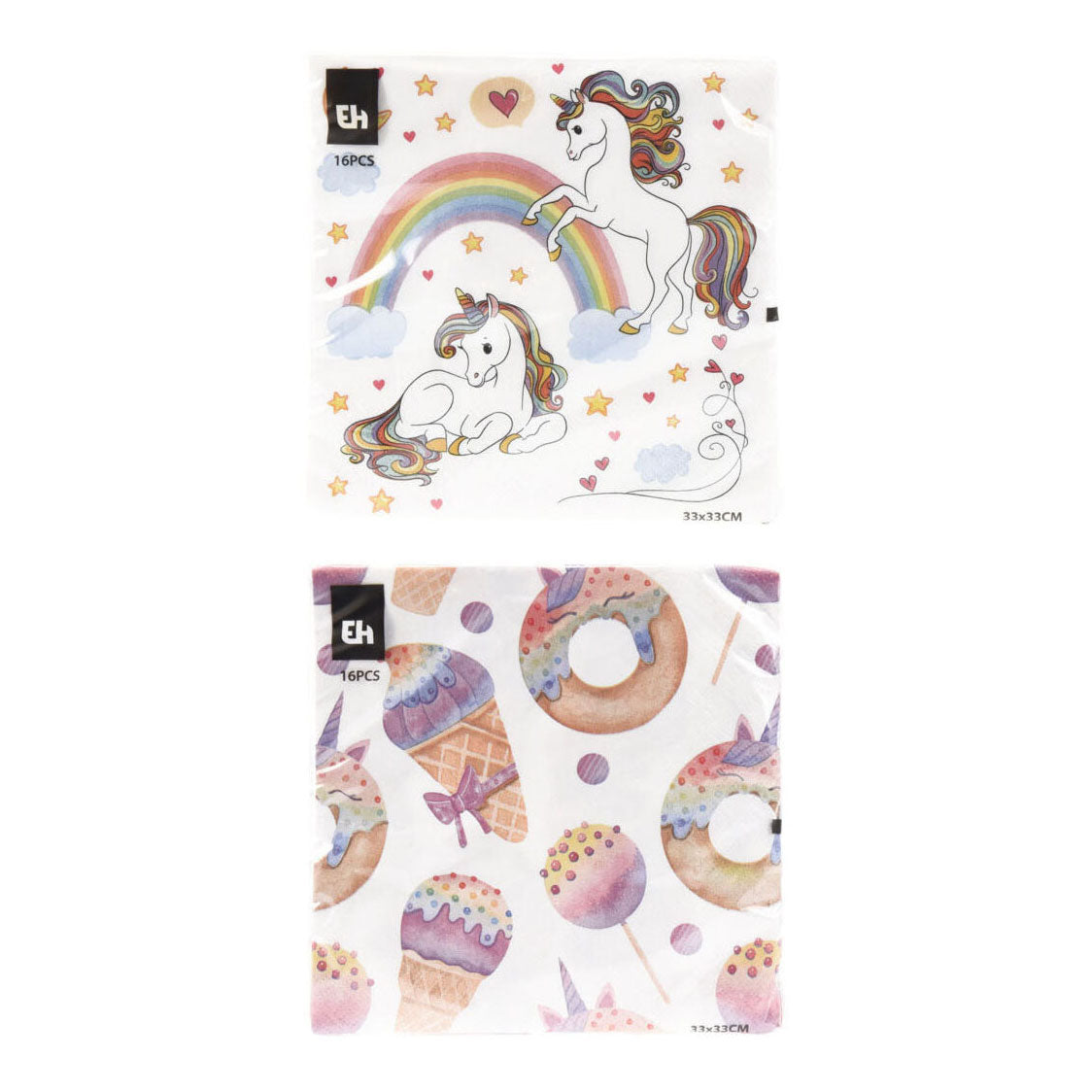 Napkins fantasy 33x33cm, 16 pcs.