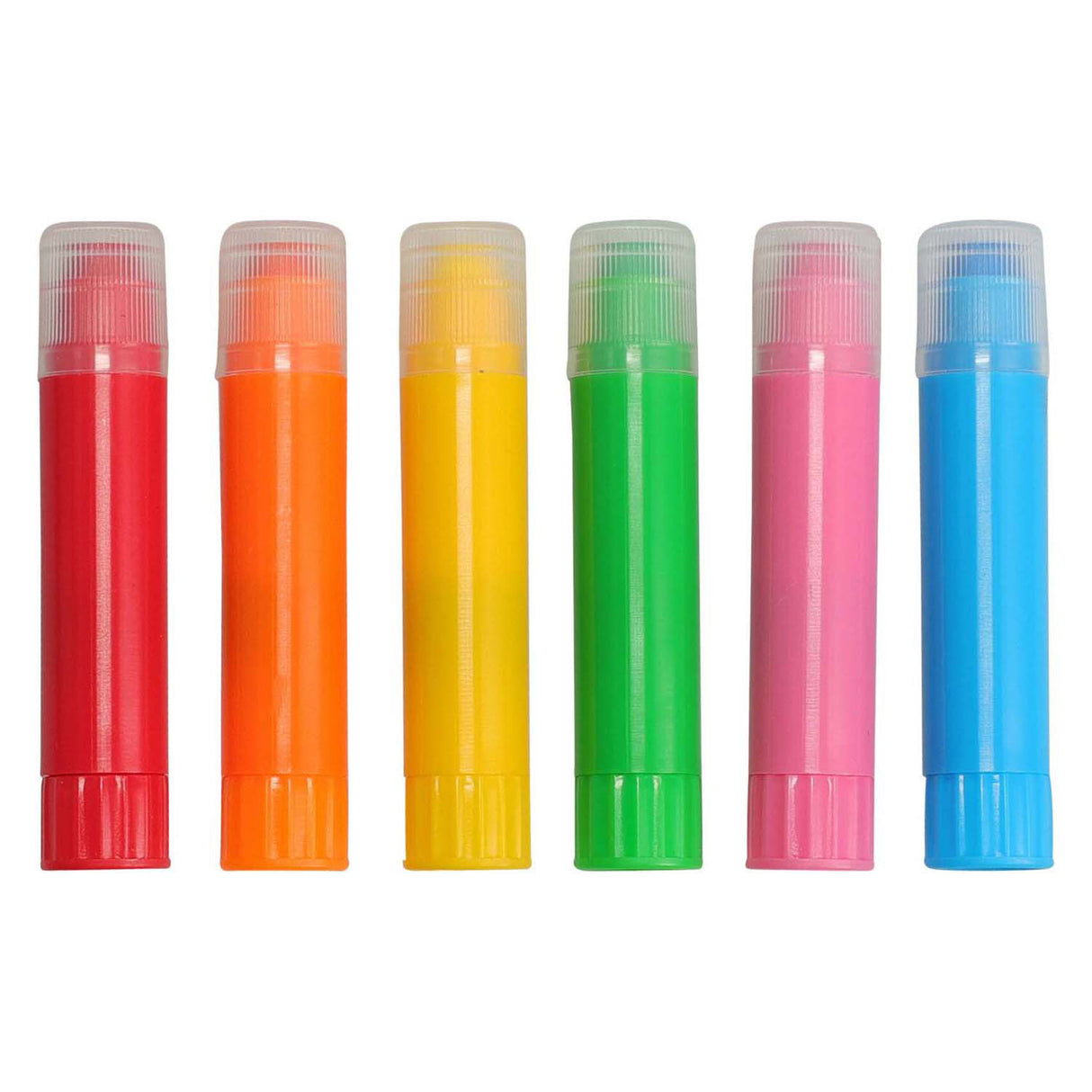 Double-sided paint sticks, 12 colours, 6 pcs.