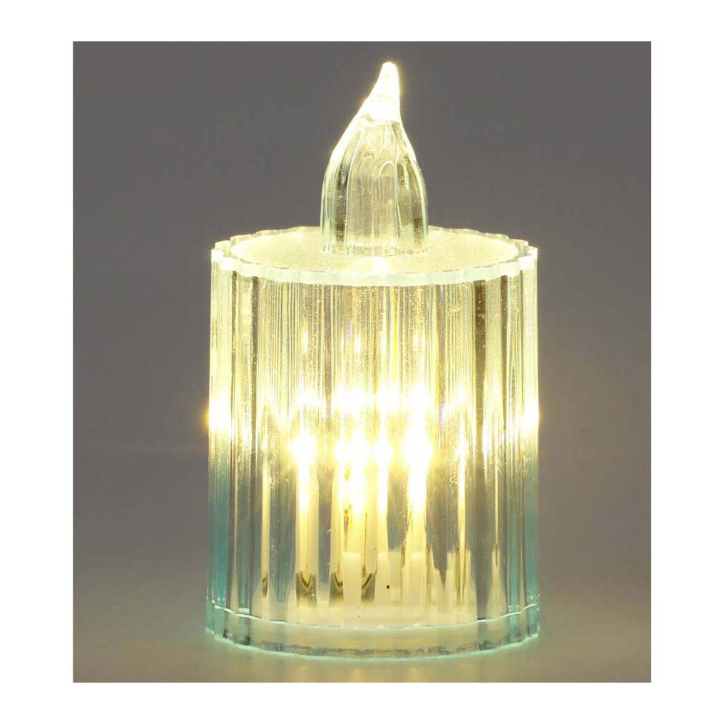 Candle with LED, 24 pcs.