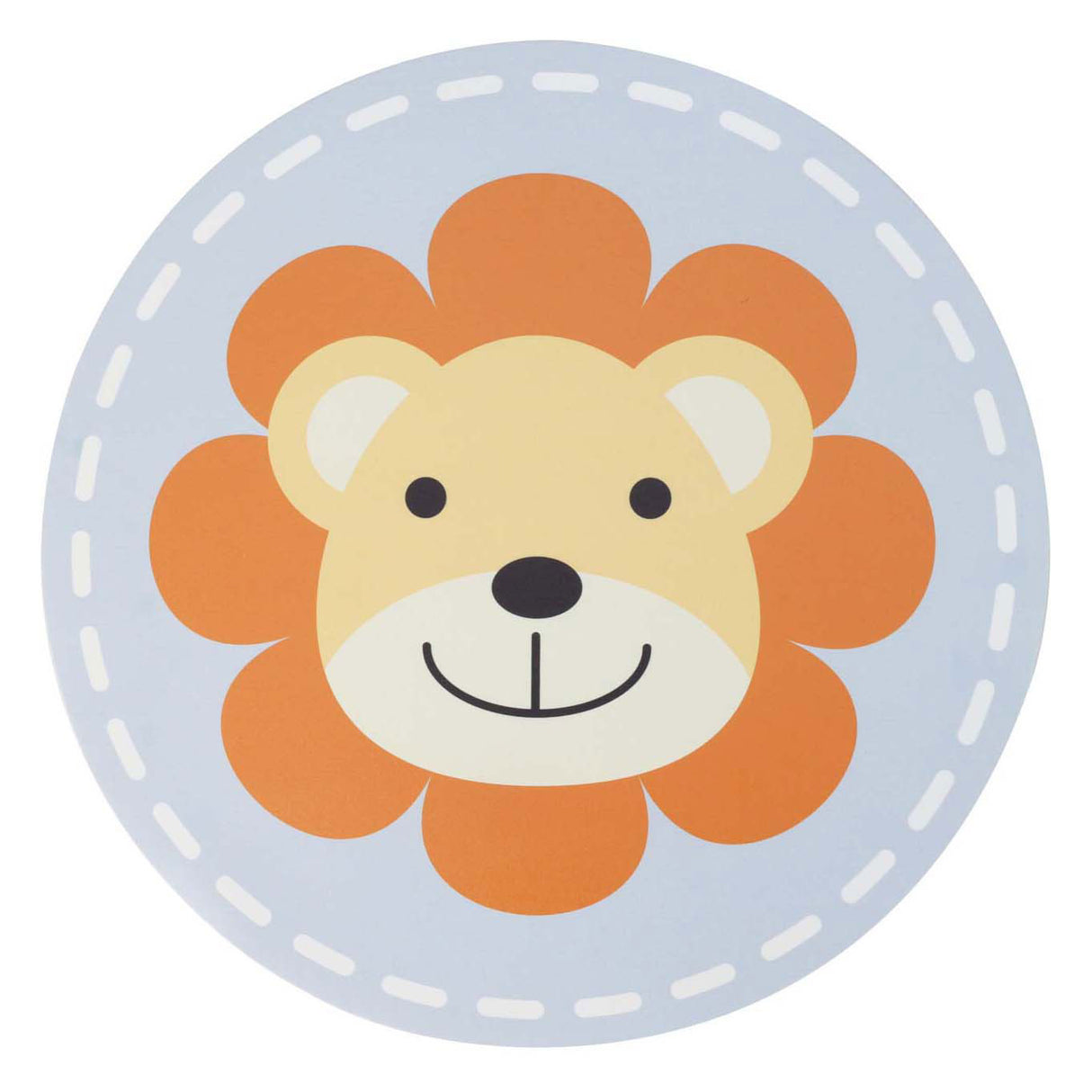 Ronde dierenplacemats set van 12, 38cm