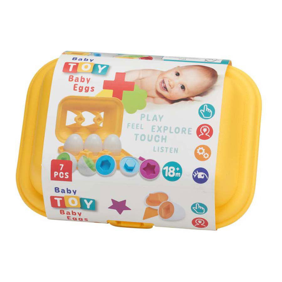 Shape puzzle egg set