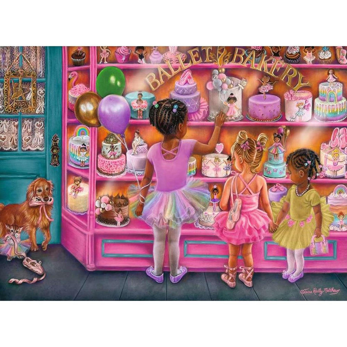 Ravensburger Jigsaw Puzzle XXL Ballet and Bakery, 100.