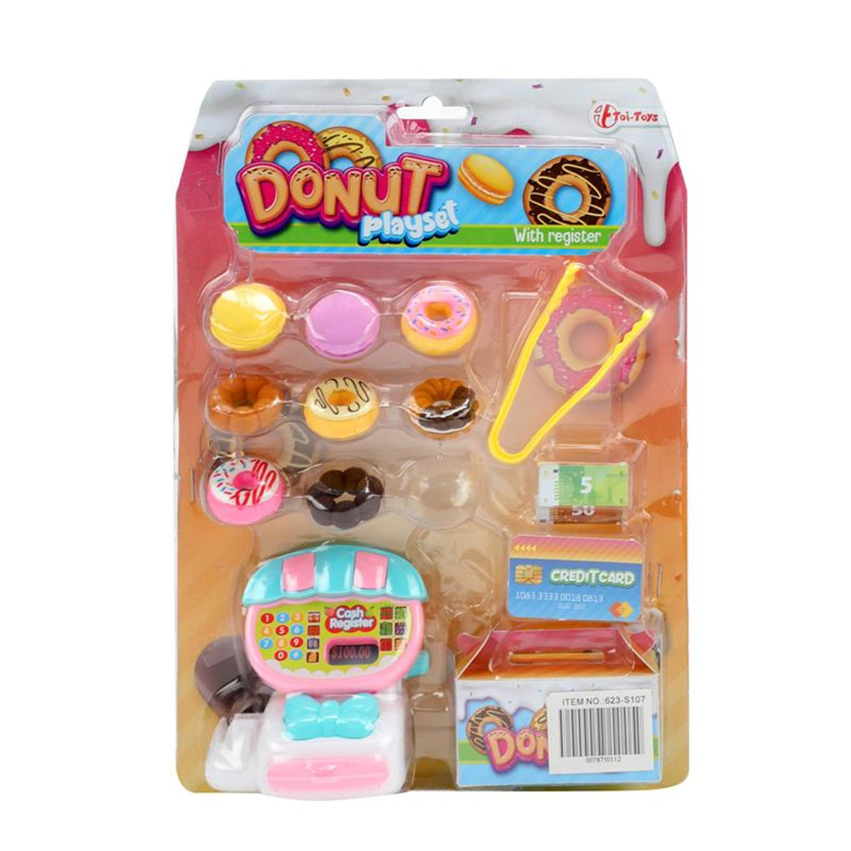 Toi-toys toi toys donut speelset + kassa en tang