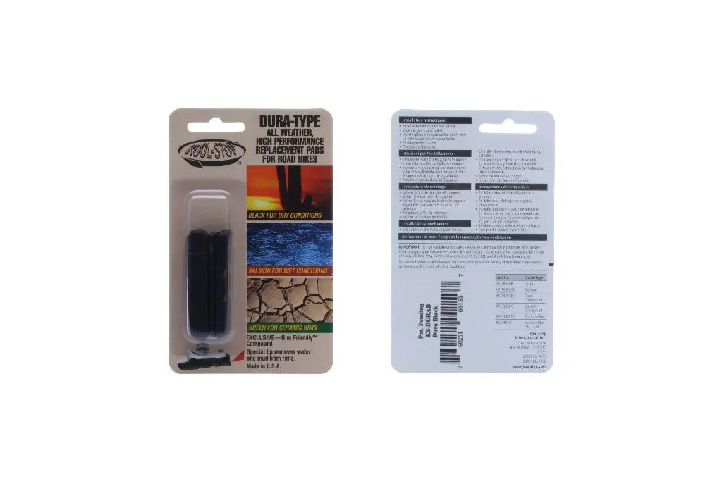Koolstop Brake Pads R4 Dura black (2 pcs)