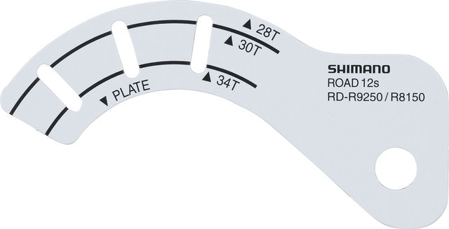 Shimano adjustment gauge for rd-r9250 rd-r8150