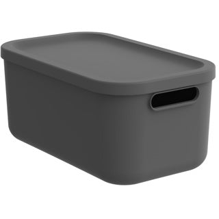 Rotho albula storage box 12l anthracite