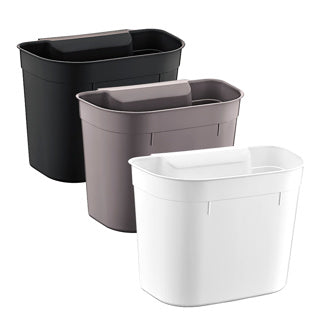 Wall waste bin 7 liters 3 assorted