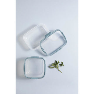 Curver smart fresh food container rectangular 2l transparent gray