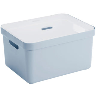 Sigma home opbergbox 32l blauw 445x345x243mm | 2 stuks