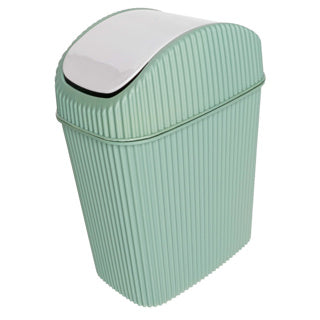 Tischabfalleimer Alythia mit Schwingdeckel 2,5 Liter grün | 3 Stück