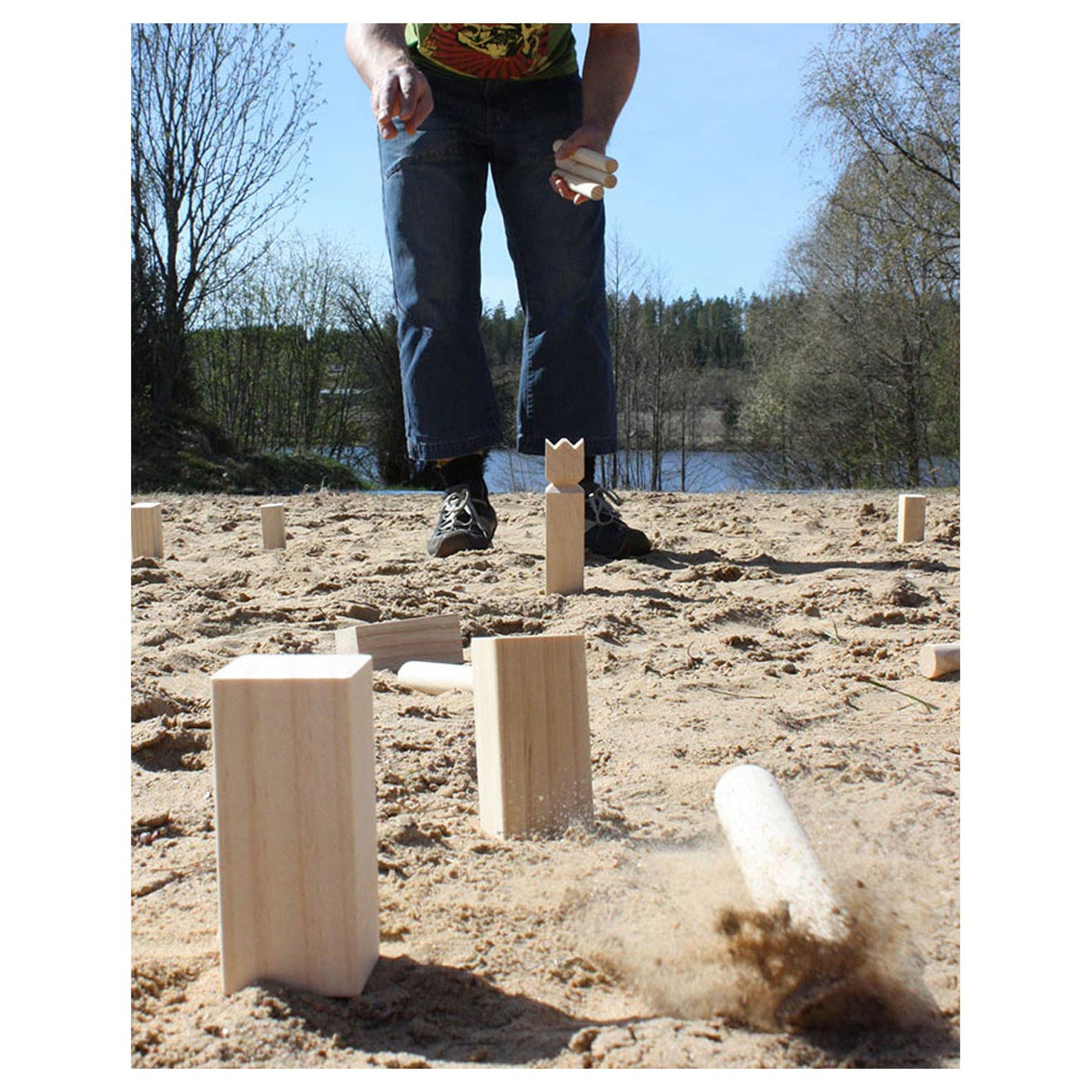 Juego SelectA Kubb - en el cuadro